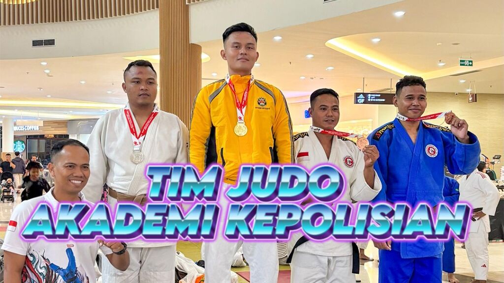 Tim Judo Akpol Borong 6 Medali di Kejuaraan Kapolda Cup NTB 2025