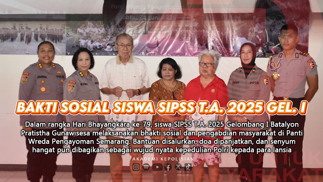 Bakti Sosial Siswa SIPSS 2025 di Panti Wreda Pengayoman Semarang