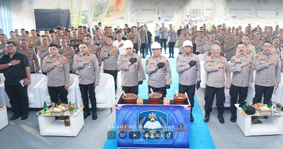 Wakapolri Lakukan Ground Breaking Laboratorium Sosial Sains Akpol di ...